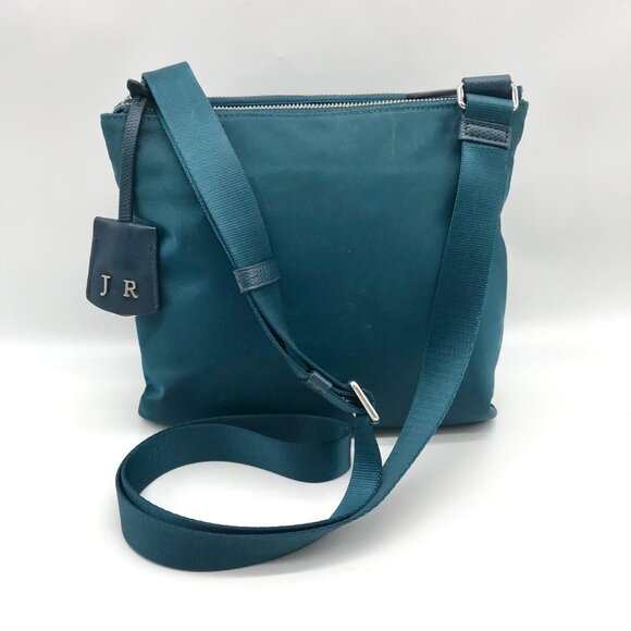 Tumi Teal  Nylon Voyageur Tula Crossbody & Wallet - Picture 2 of 11